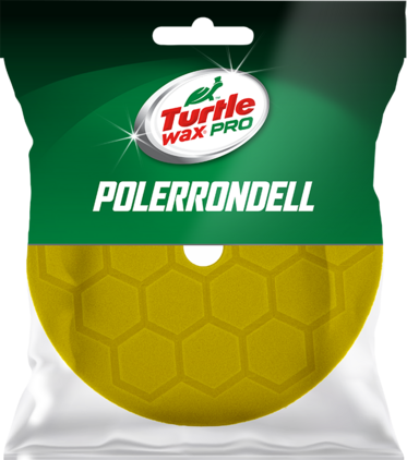 Turtle Wax Polerrondell Gul 170/150x25 HEX/CONE