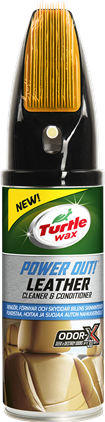 Turtle Wax Power Out Leather Cleaner 400ml