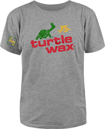 Turtle Wax T-Shirt Grå 75 års Jubileum (Large)