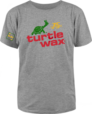 Turtle Wax T-Shirt Grå 75 års Jubileum (Medium)