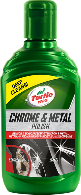 Turtle Wax Chrome & Metal Polish 300ml