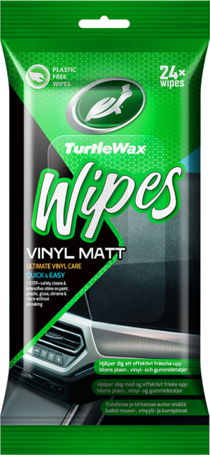 Turtle Wax Vinyl Matt Wipes Flatpack