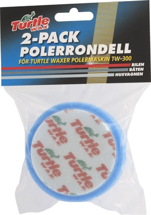 Turtle Wax Polérrondell Blå 25x100mm 2-pack