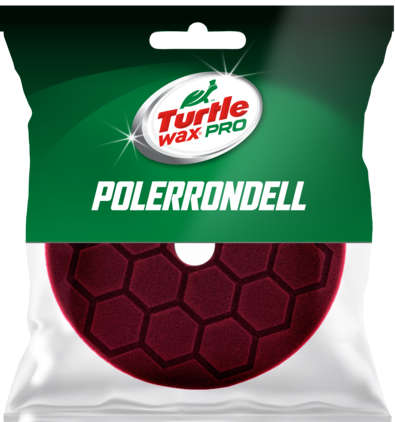 Turtle Wax Polerrondell Vinröd 150/130x25 HEX/CONE