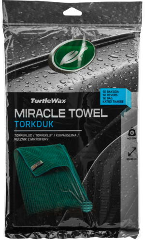 Turtle Wax Miracle Towel Grön 60x80cm